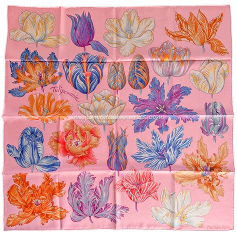 hermes tulipomanie scarf|tulipomanie scarf 2023.